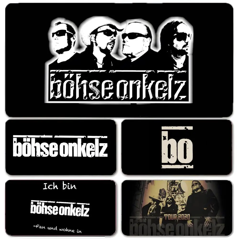 Rock Band B-Bohse Onkelz Mouse Pad Large Gaming Mousepad with Thick Stitched Edge Non-Slip Desk Mat