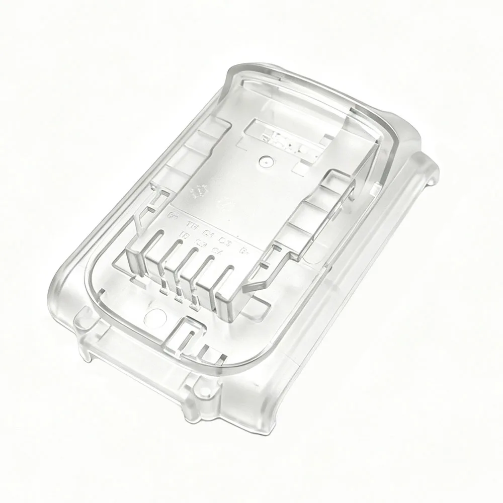 Transparent Lithium Batteries Case BMS PCBA Circuit Board For Dewalt 20V Li-ion Battery Storage Box 10X18650 Housings Kit Shell view 6