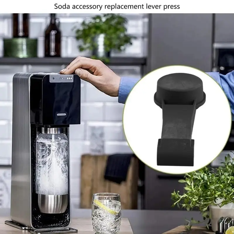 A0NC 플라스틱 레버 버튼 교체 버튼 쉬운 워터 쉐이터 레버 릴리스 레버 소다 소다 기계에 완벽한 플라스틱 텍스처