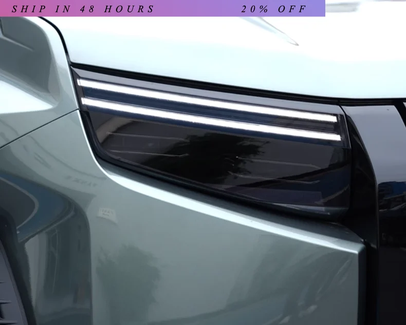 IOSN for BYD Leopard 3 2025 Car Clear Kit Blackening Transparent TPU PPF  Protection Headlight Film