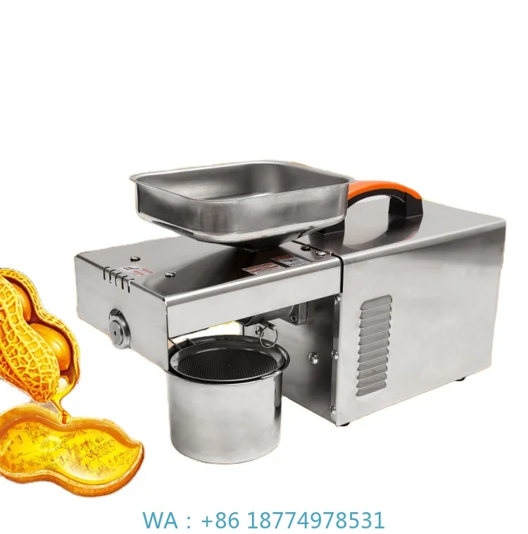 1. Mini Commercial Oil Pressing Tool for Olive Avocado Peanut Sesame Cold Press Oil Extraction Catering Food Preparation