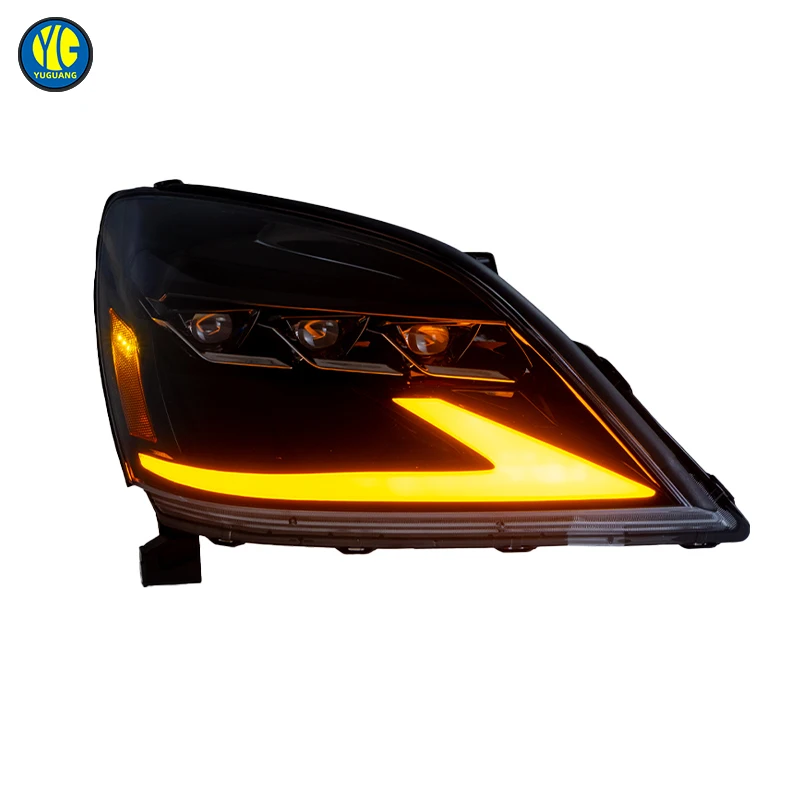 YU GUANG for Lexus GX Headlights 2003-2009 Auto Parts GX470 LED Headlight Plug and Play LED Head Lamp Light DRL Assembly