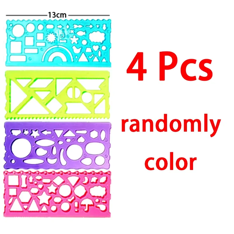 Geometrie Spirograph Tekening Sjabloon Set Schilderij Sjabloon Liniaal Art Craft Creatieve Kinderen Kinderen Educatief Speelgoed Meisjes Jongens Cadeau