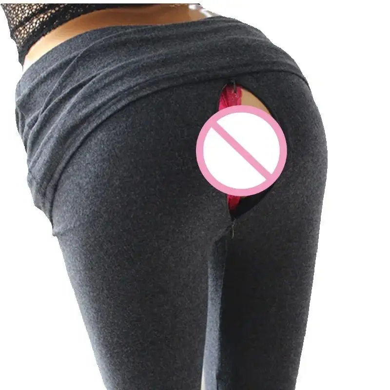 

Женские уличные сексуальные короткие юбки, хлопковые брюки с открытой промежностью, скрытая молния, игры для пар, весна-осень в общественных экспониторах