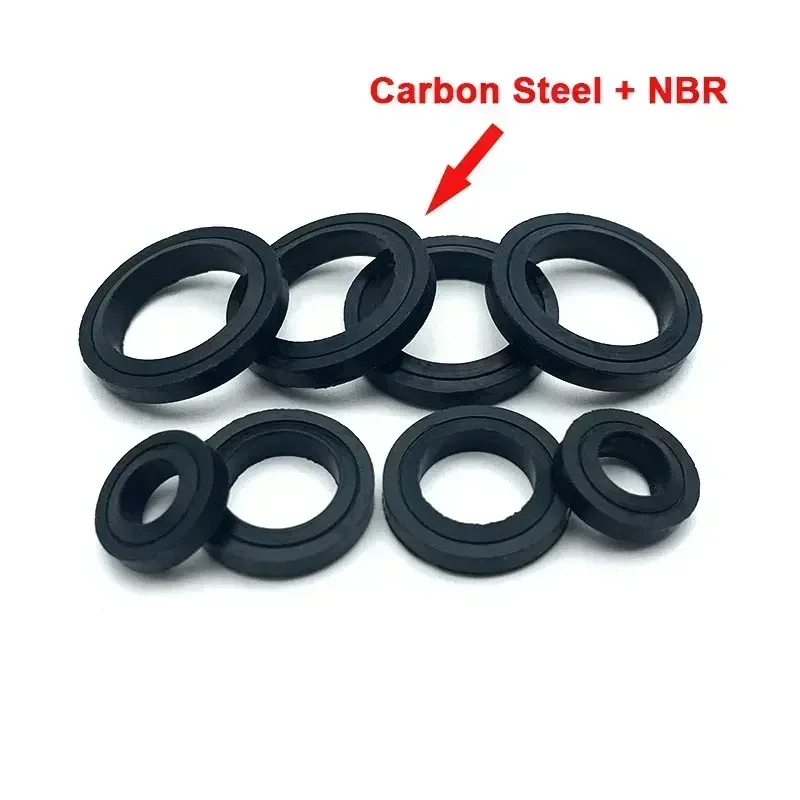 

Diameter M6~M60 Carbon Steel NBR Oil Drain Plug Gasket 60mm~6/8/10 Fit Combined Carbon Steel Washer Sealing Ring Black