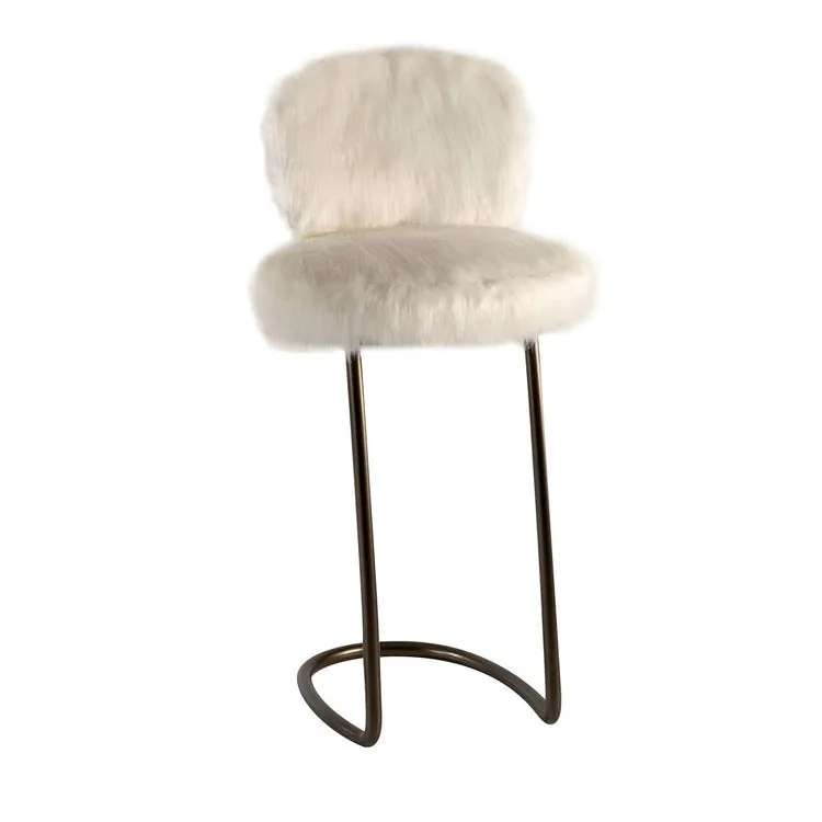 

%&Modern European Luxury Black Dining Stool with Metal Frame Bar Chair for Kitchen Pub Coffee Living Room Use for Hotels