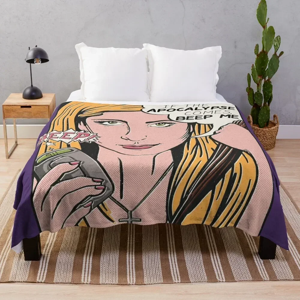 

Pop Art Slayer Throw Blanket Fuzzy Plush Throw Blanket for Sofa Chair