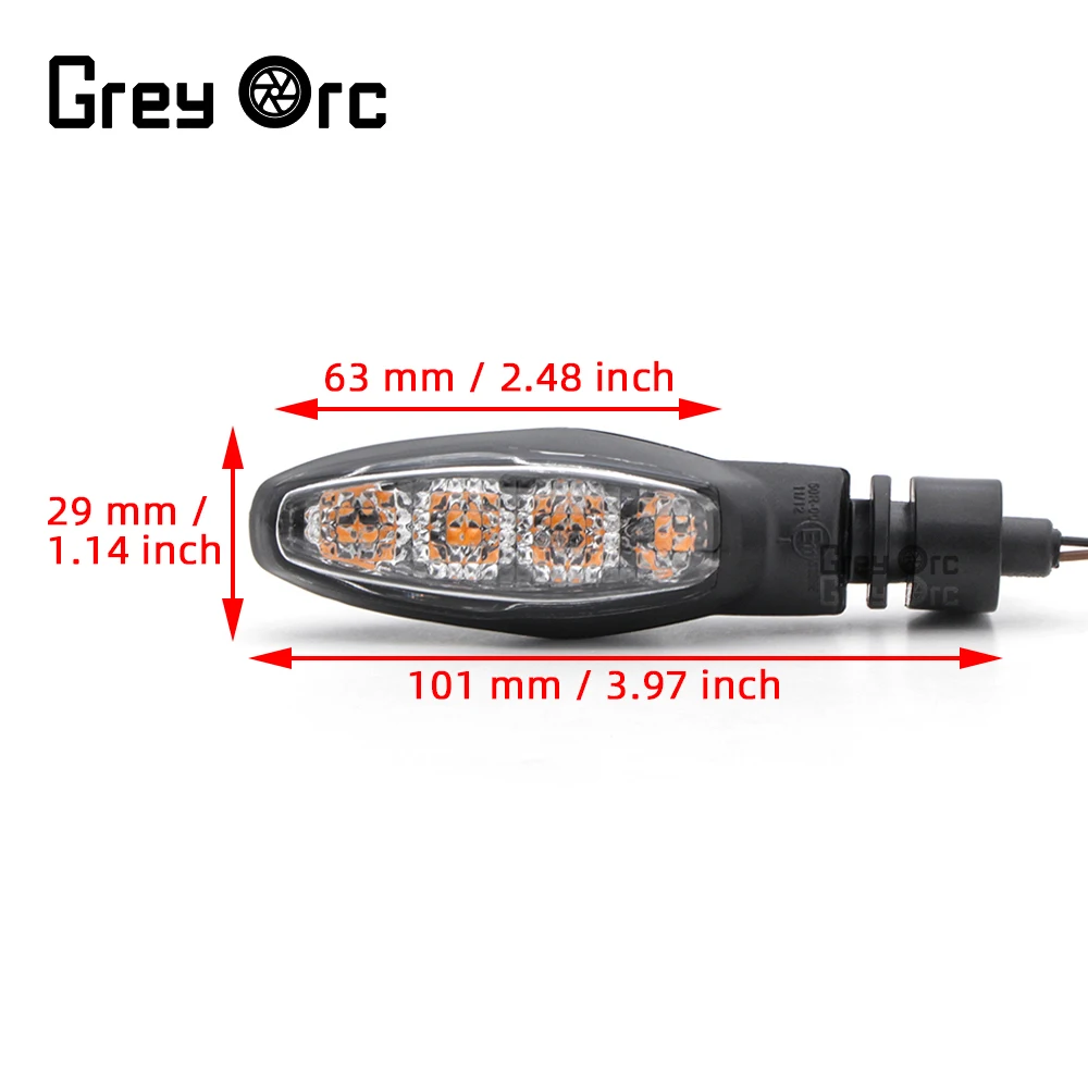 For Triumph Tiger 850 Sport Trident 660 2021 LED Turn Signals Turn Signal Indicator Lights Blinkers Flashers Moto Accessories