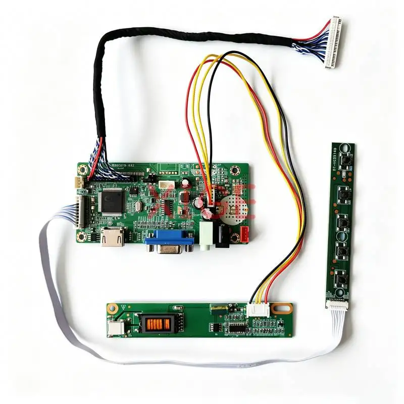 

For CLAA154WA05 CLAA154WA01 CLAA154WA04 CLAA154WA03 Controller Drive Board DIY Kit 1-CCFL LVDS 30-Pin HDMI+VGA 1280x800 1280*800