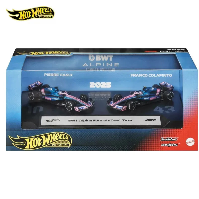 Hot Wheels Car BWT Alpine Formula One Team 1/64 Metal Die-cast Model Toy