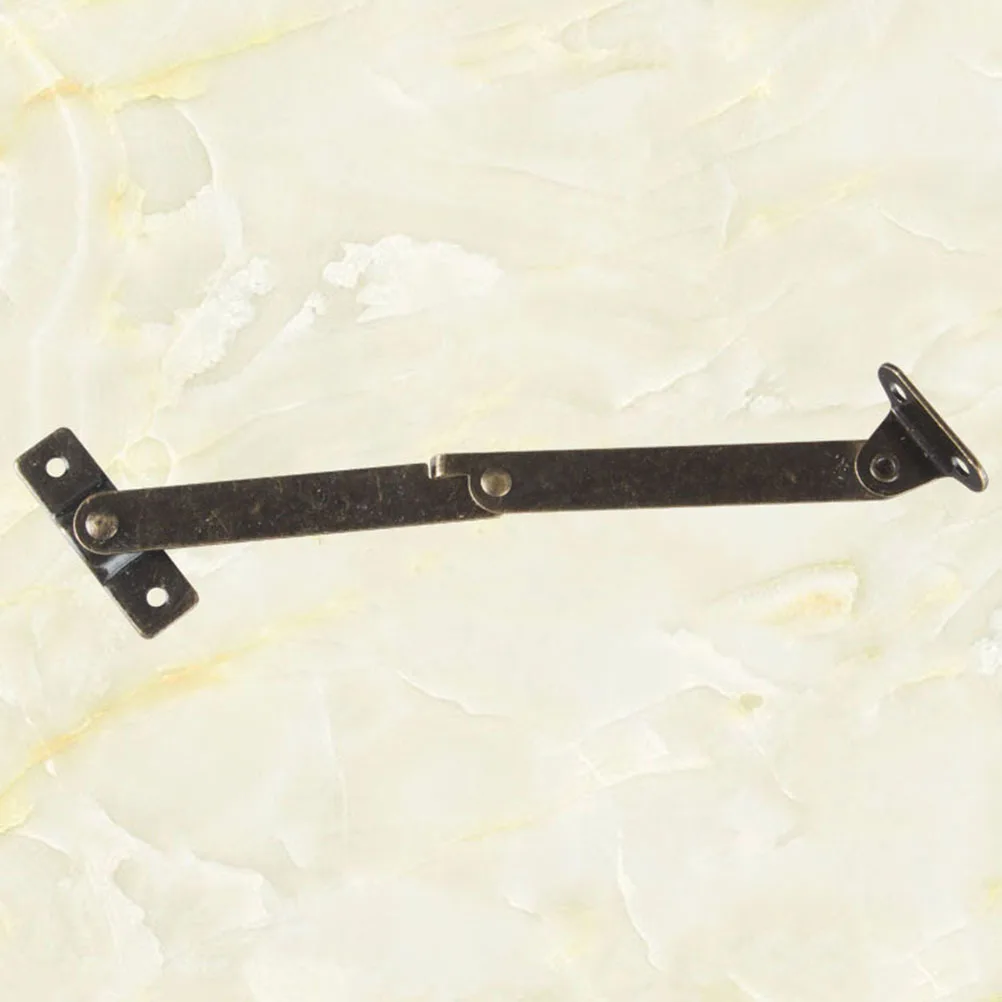 

2pcs Wooden Corner Support Hinge Tripod Support Durable Iron Mounting Plate For Home Office Shop Display Hinges Hardware