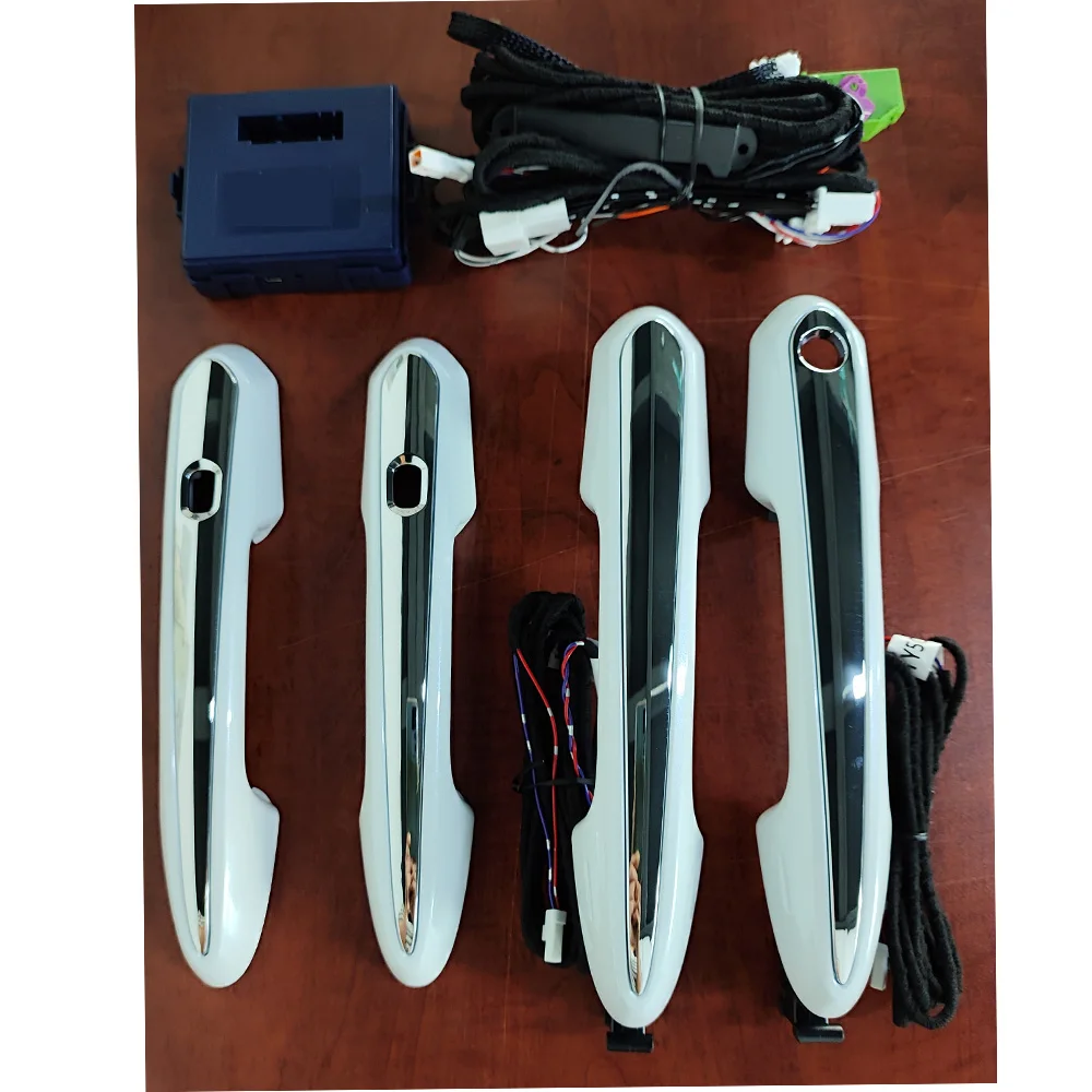 

For Toyota SIENNA Year 2020-2022 Update Comfort Access Kit Keyless Entry Unlock Door Lock PKE With 2 Handles Car Accessories