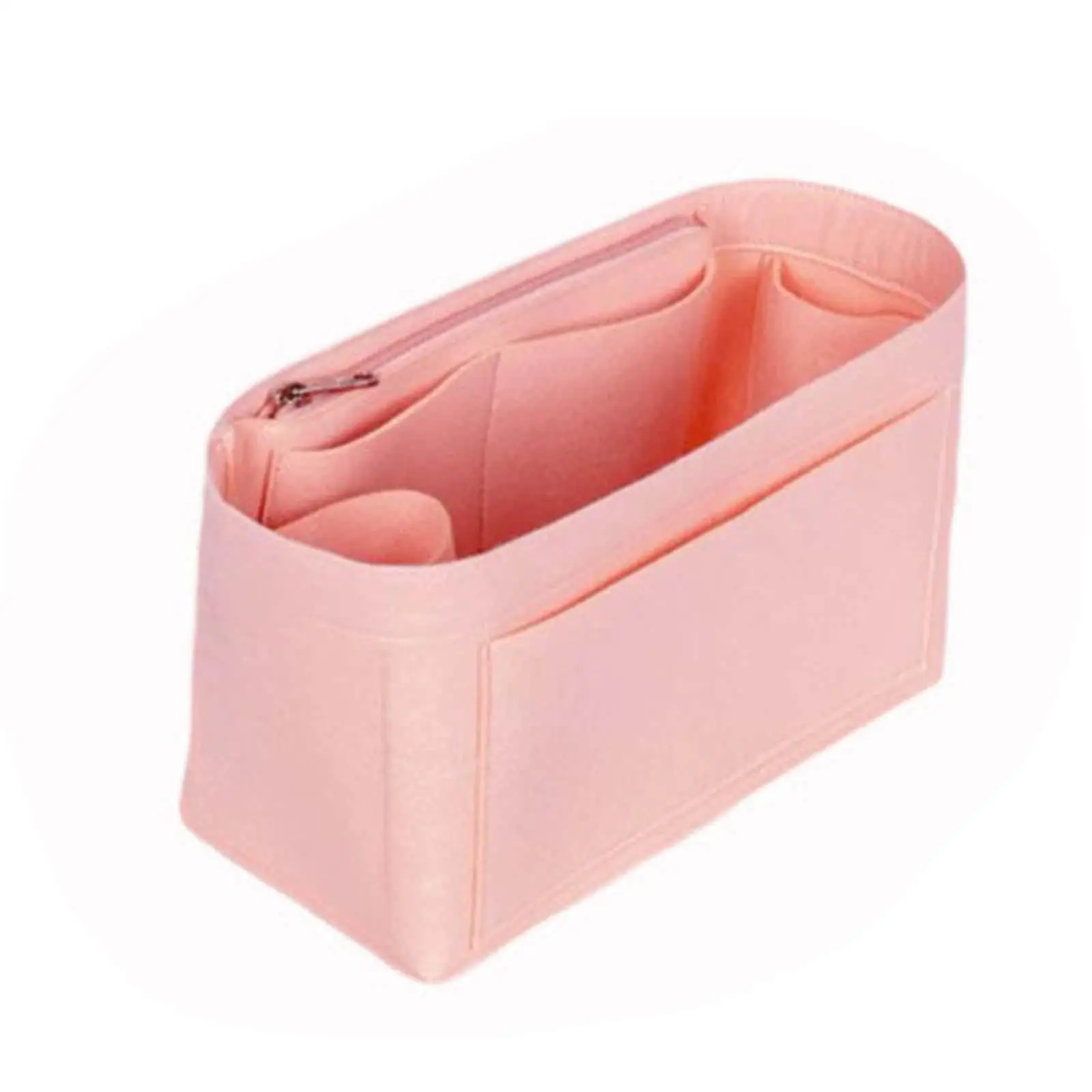 

Purse Organizer Insert with Multi Compartments Makeup Bag Organizer Bag Liner for Handbags Tote Bags Duffel Backpack Bucket Bag