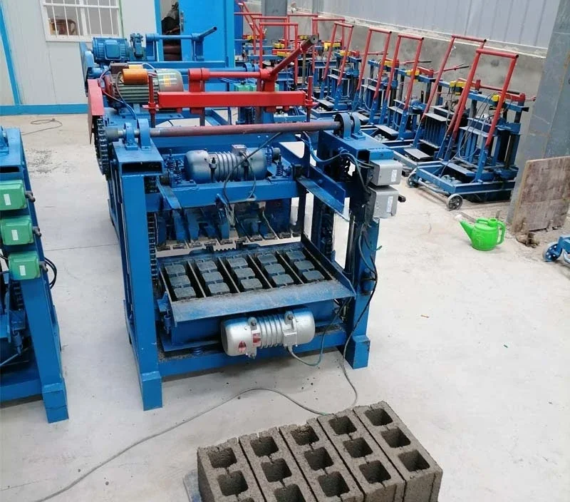 China factory price block maker machine Automatic and manual cement sand brick making machinery mold for sale