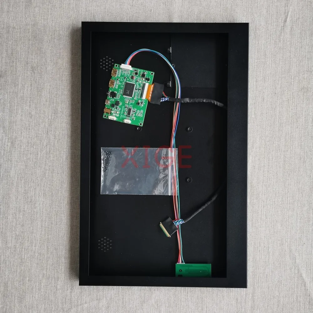 

For HSD140PHW1 2 HDMI-Mini 1366*768 Kit DIY 14" Metal Case+Driver Controller Board Monitor Portable Refit 40 Pin LVDS USB Micro