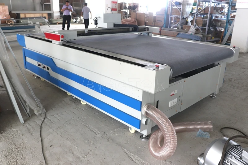 Cortador de faca oscilante cnc plotter digital máquina de corte a laser para fibra de poliéster vestuário tecido fibra de vidro prépreg roupas