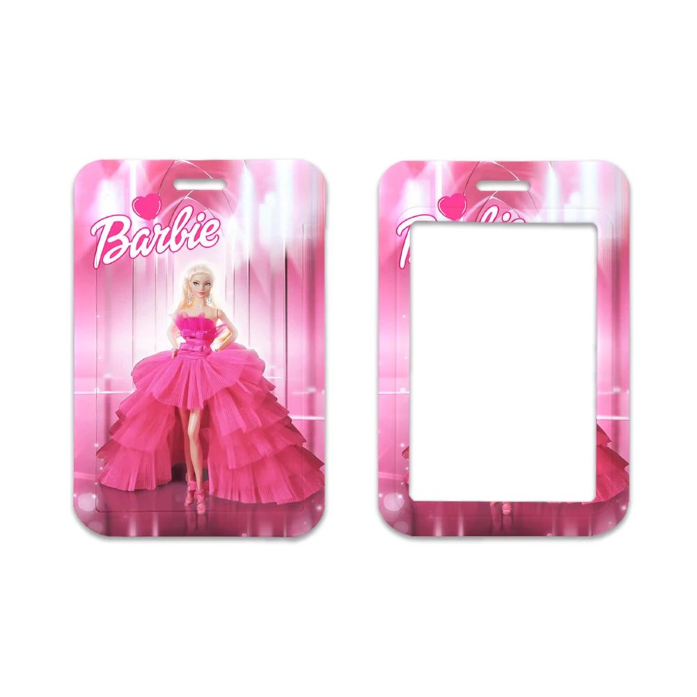 Funda protectora de Anime para tarjetas Barbie, bolsa de dibujos animados Kawaii para tarjetas de autobús, identificación, crédito, Control de acceso a Banco, regalos de juguetes, nuevos estilos