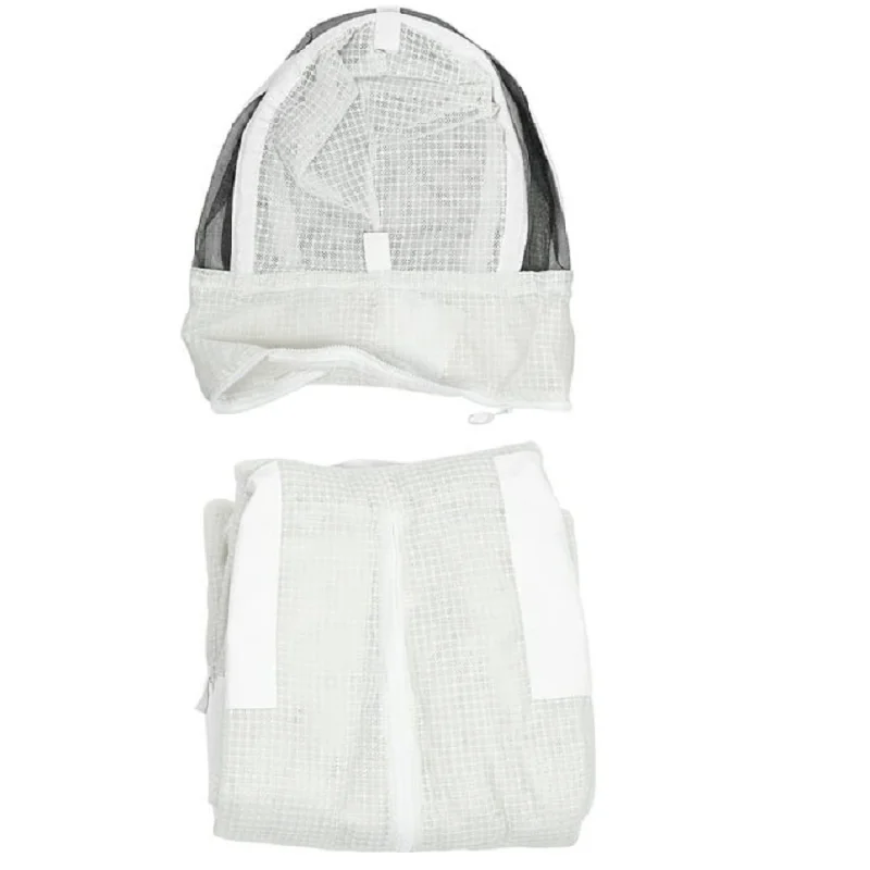 

Beekeeping Jacket 3 Layer Beekeeping Clothes Beekeeper Clothing with Removable Hat Ventilated Anti Bee Suit Beekeeping Clothing