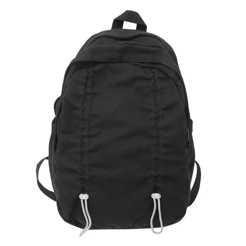 Solid Color Nylon 2025 New Product Backpack Soft Handle Zipper Casual Backpack Air Cushion Belt Softback Designer Handbag