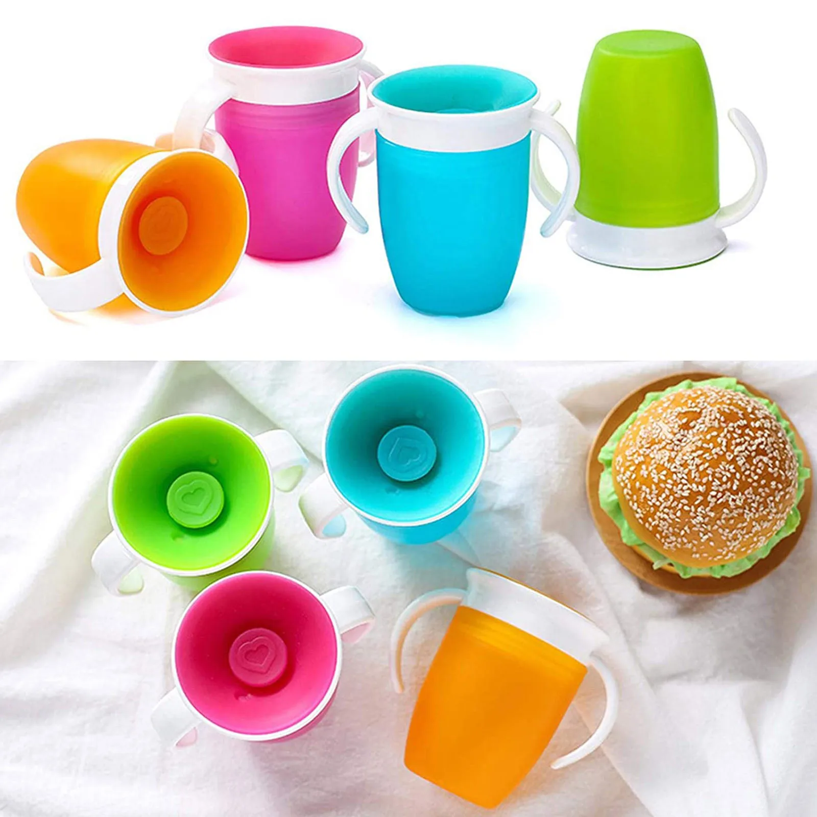 360 ° Degree Children'S Drinking Cup Learning To Drink Cup Baby Anti-Choking Cup Kitchen Accessories Cozinha Utensilios Home