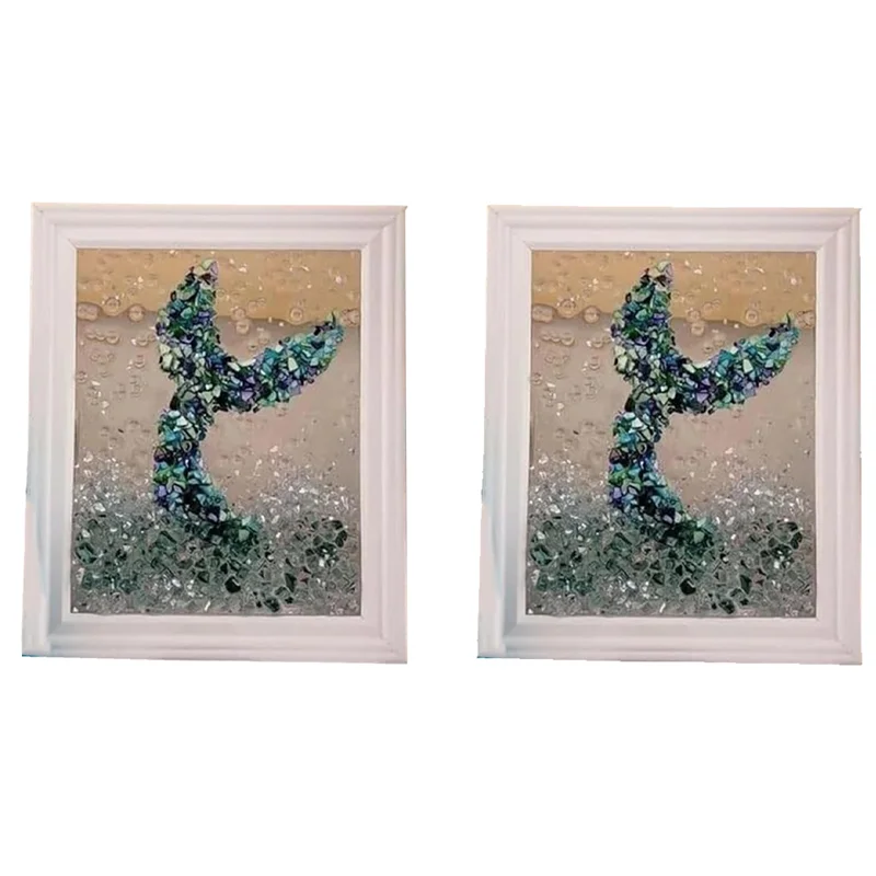 

Classy-Ocean Glass Art Set, Suitable For Adult DIY Assembly, Ocean-Themed Home Decoration