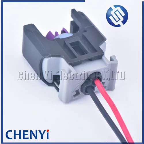 Imagen 2 del producto Conector de boquilla de inyector H5H6 para motor common rail diésel EFI sellado de 2 pines para Buick The Great Wall 13816706   con alambre