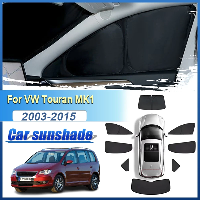 

For Volkswagen VW Touran 2003~2015 MK1 Sunshade Anti-UV Side Window Sunscreen Visors Windshield Cover Privacy Shield Accessories