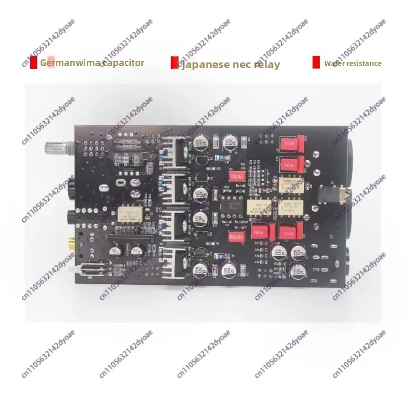 AE2 Audiophile Class A Balanced Headphone Amplifier Fully Discrete Components Differential Balanced Input Output High Power
