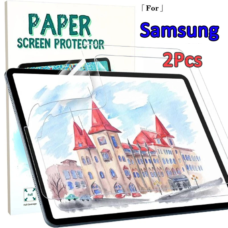 

2Pcs Paper Feel Screen Protector For Samsung Galaxy Tab A7 Lite 8.7 Inch 2021 SM-T220 T225 For 10.4 A7 2020 SM-T500 T505 T507