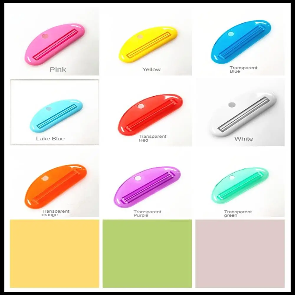 Multifunction Manual Toothpaste Dispenser Cream Tube Squeezer Bathroom Squeeze Paste Extruding Clip Squeezing Clamp