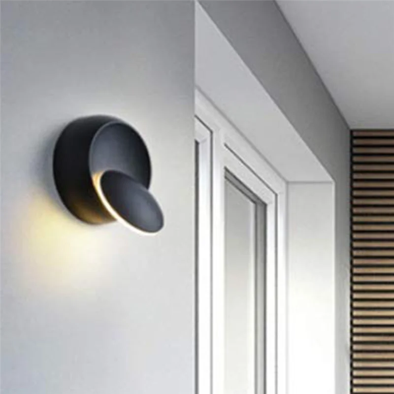 

ABFY-Innovative 6W Led Wall Light 360 Degree Rotatable Bedroom Bedside Lamp For Household Life Room Sconce Indoor Decoration