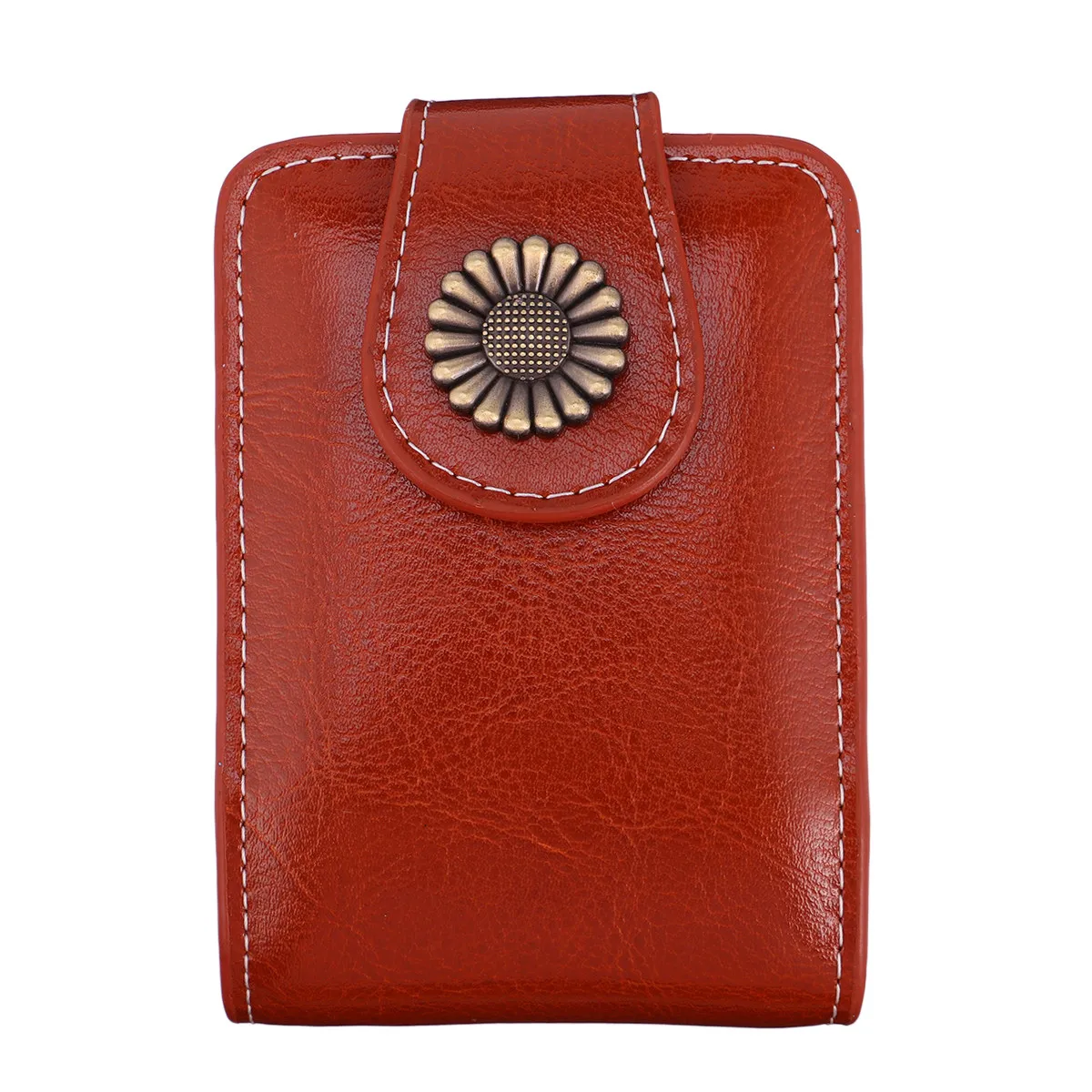 1Pcs Wine Red Premium Lipstick Carrying Case Small Pouch with Mirror Holds 3 Lipsticks Elegant Makeup Organizer Travel