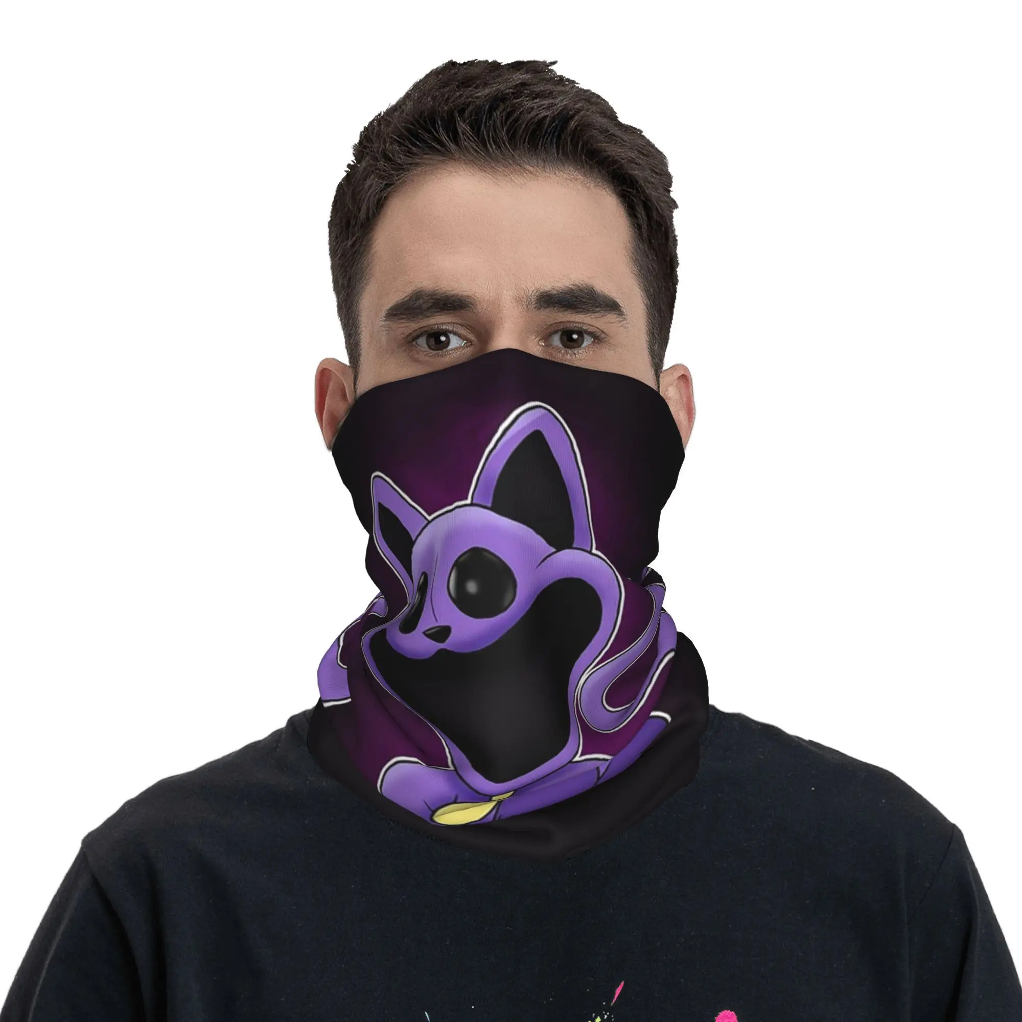 

Catnap плюс бандана на шею, шарф с принтом, теплый велосипедный шарф для бега, унисекс, для взрослых, зима