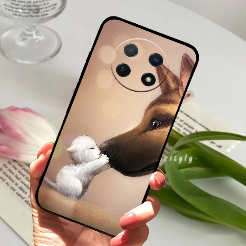 For Huawei Nova Y91 Case STG-LX1 Shockproof TPU Soft Silicone Matte Phone Cover For Huawei Enjoy 60X Funda Capa STG-AL00 Bumper