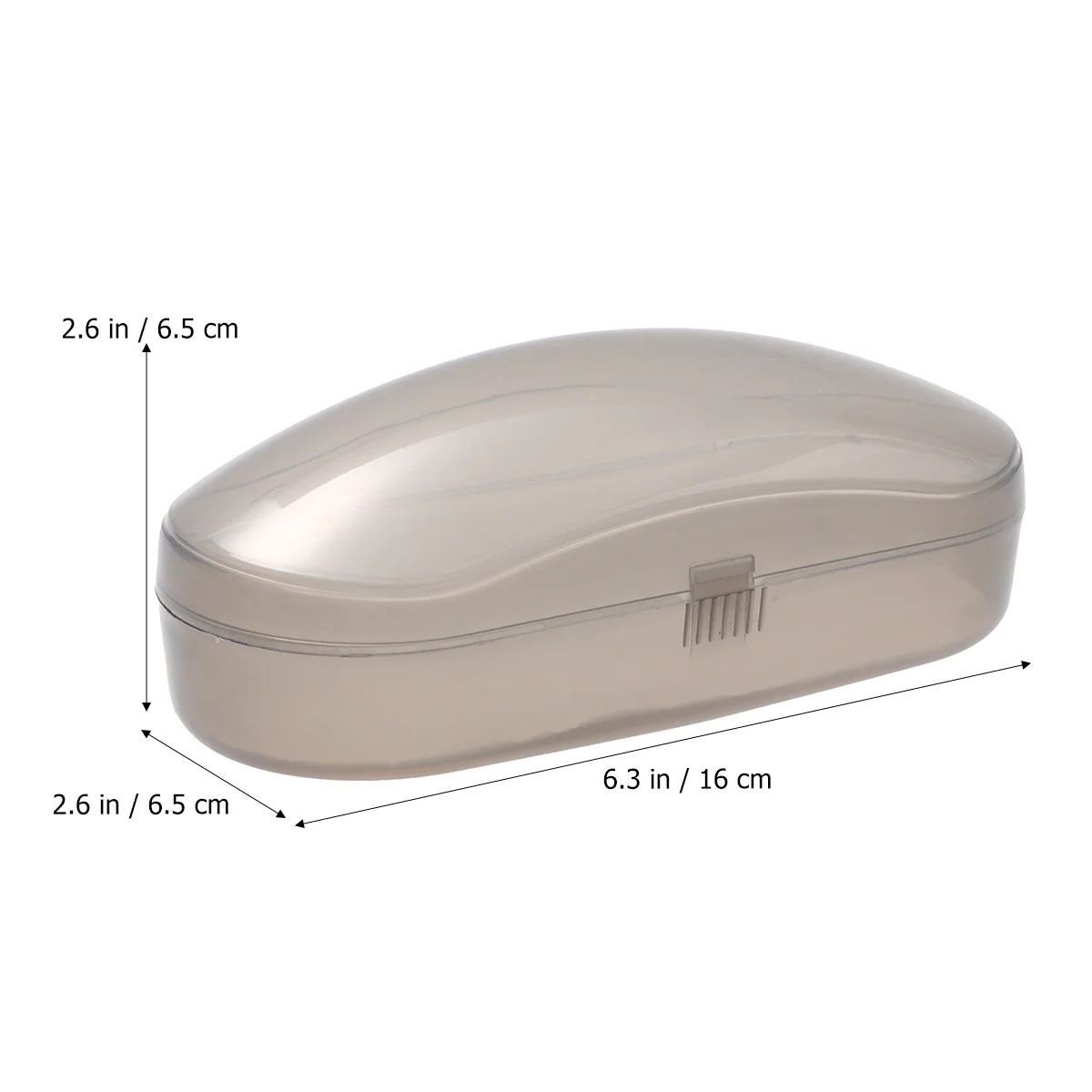 

5pcs Portable Plastic Glasses Case For Sunglasses Eyeglasses Compact Design Soft Lining Protection Fits Most Frames