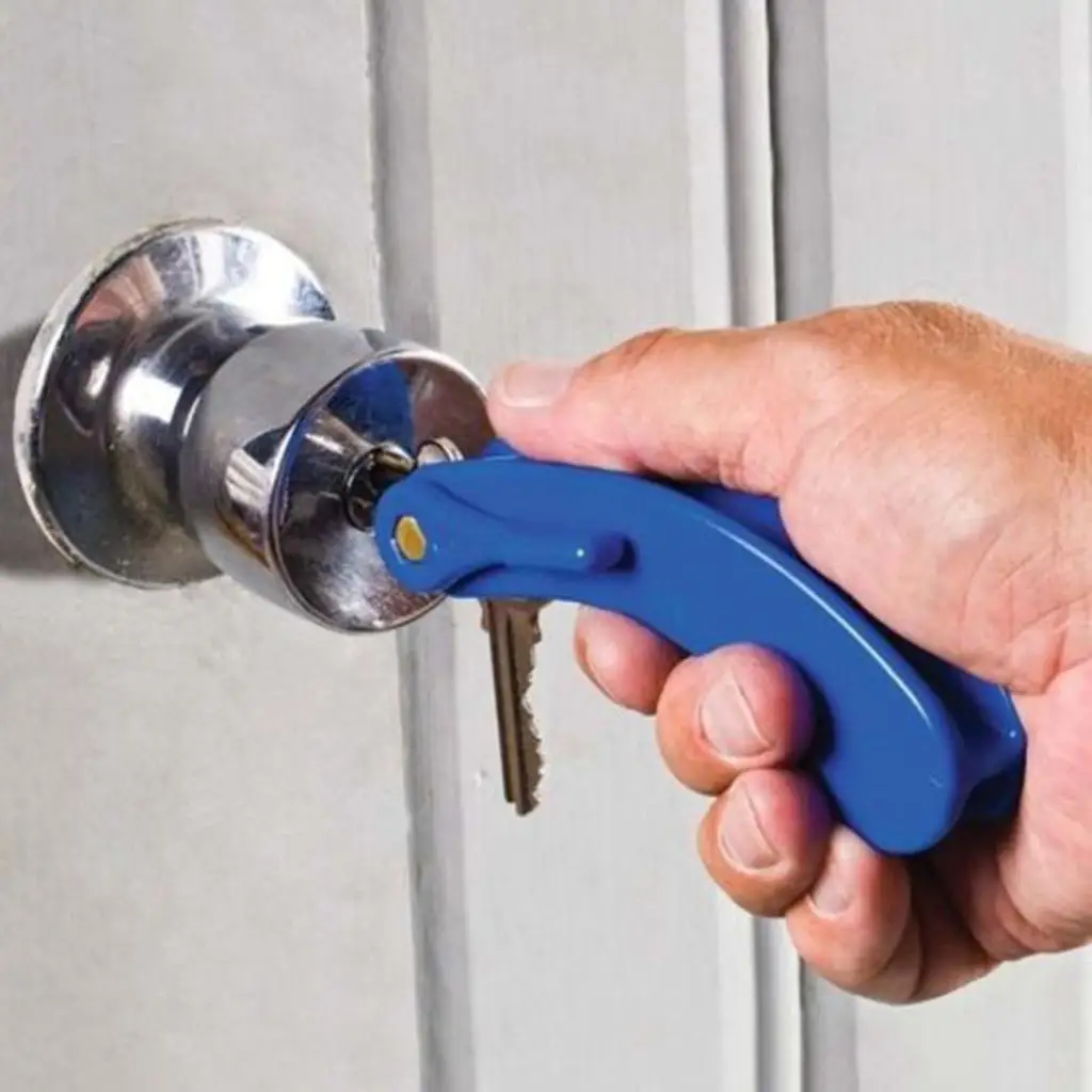 Plastic Key Turner for Arthritis Comfort Grip Key Turning Device for Weak Hands