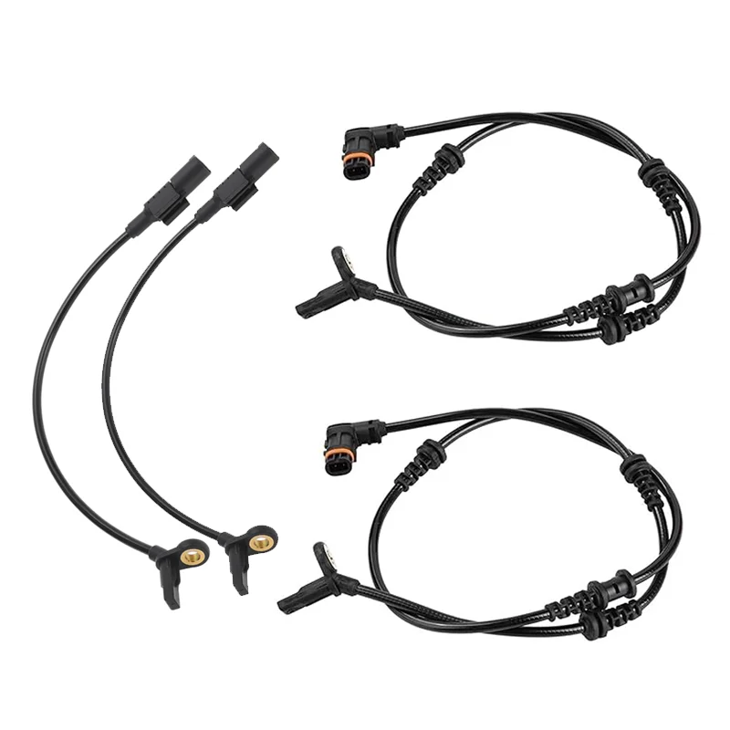 4PCS  ABS Wheel Speed Sensor 1645400717 1645400917 For Mercedes Benz X164 W164 V251 GL350 GL450 GL550 ML350 ML500 ML63 AMG