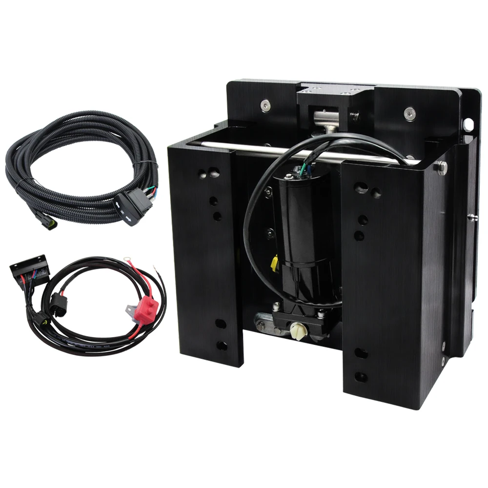 wini bo New Marine Engine Heavy du ty Outboard Motor Aluminum Hydraulic Jack Plate Lift Adjustable Replacement for 10-150HP