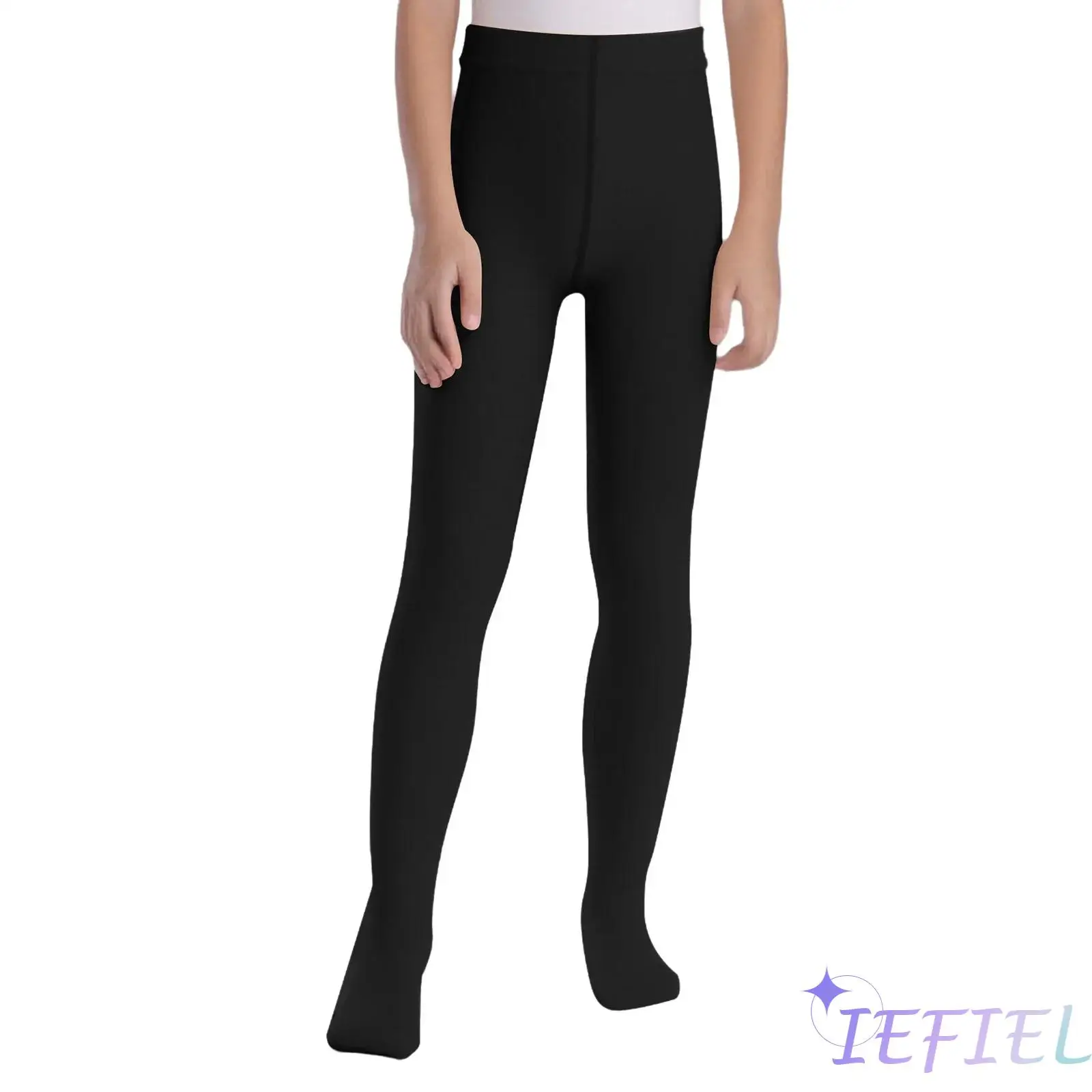 

2Pcs Kids Girls Ballet Tights Stretchy Pantyhose Moisture-Wicking Footed Leggings for Dance Gymnastics Yoga Practice