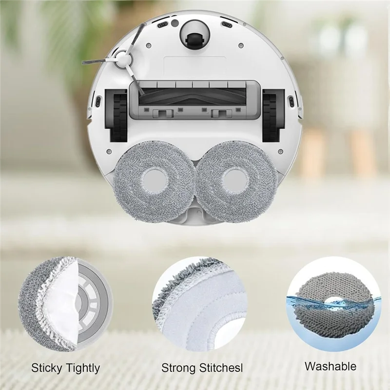 Promotion!Replacement Parts For Dreame L10s Ultra Vacuum Cleaner Parts Main Side Brush HEPA Filters Mop Pads Dust Bags