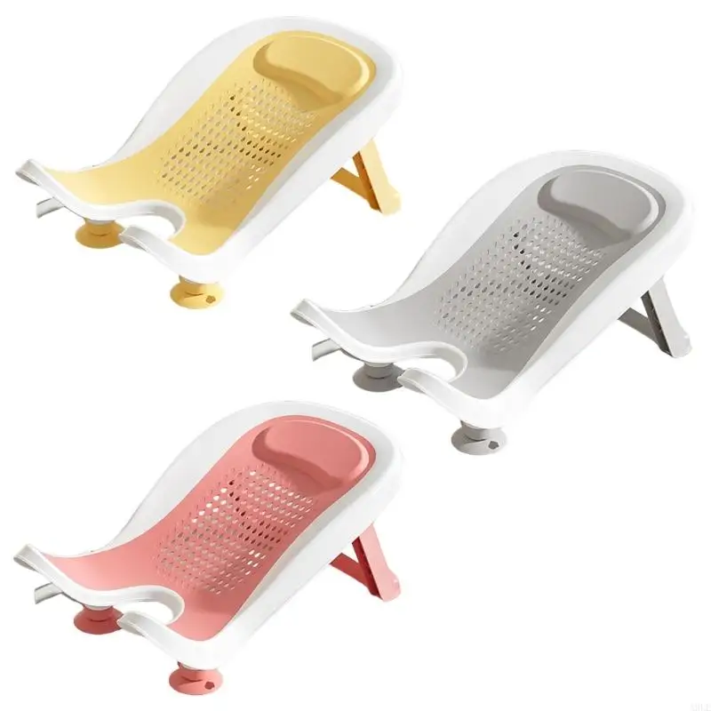 

Infant Bath Support Can Lying Down Convenient Fart Washing Tool with Foldable Stand for Counter Sink and Bathtub