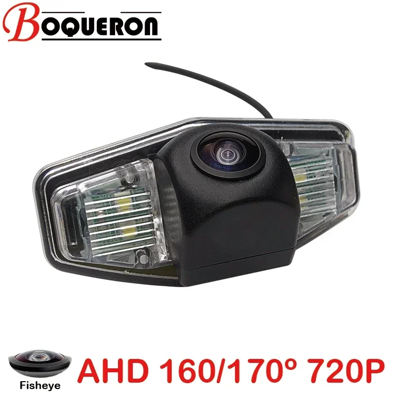 Fisheye 170 Degree 1280x720P HD AHD Car Vehicle Rear View Reverse Camera for Honda CITY Ciimo CRIDER FCX Clarity Accord