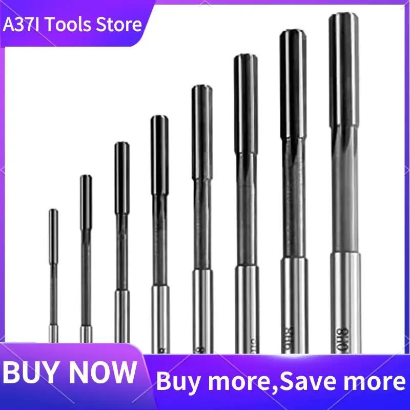 

Machine Reamer Set, 8 Pcs HHS H8 Straight Shank Machine Chucking Reamer Milling Cutter, 3/4/5/6/7/8/9/10Mm-[A37I]