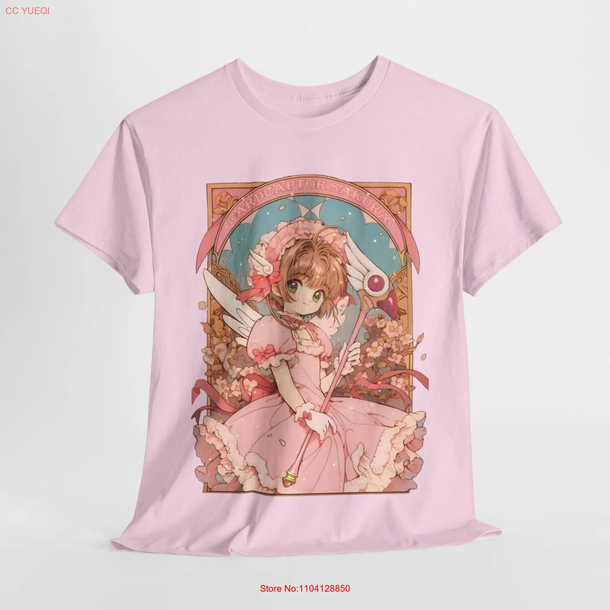 Cardcaptor Sakura T Shirt Retro Anime Cute Girl Vintage For Her Girly Aesthetic long or short sleeves