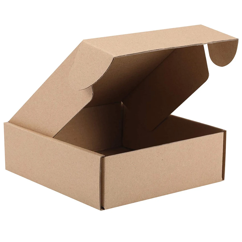 15x15x5cm Giving Products Small Business Wedding Party Shipping Boxes Cardboard Corrugated Mailer Boxes Packaging Craft Gifts