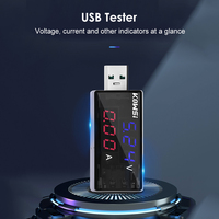 4-30V 0-6.5A USB Current Voltage Capacity Tester Meter Mobile Power Detector Battery Test Support 120W Super Fast Charge