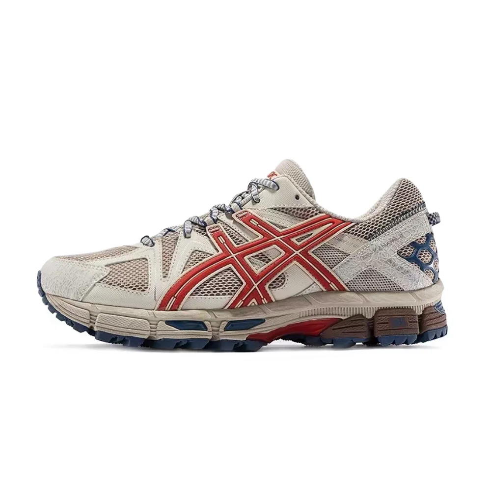 ASICS Gel-Kahana 8 Low-Top GEL Running Shoe Light Brown Colorway NoSlip Comfort Versatile Design Plus for Men Fit 1011B109-200