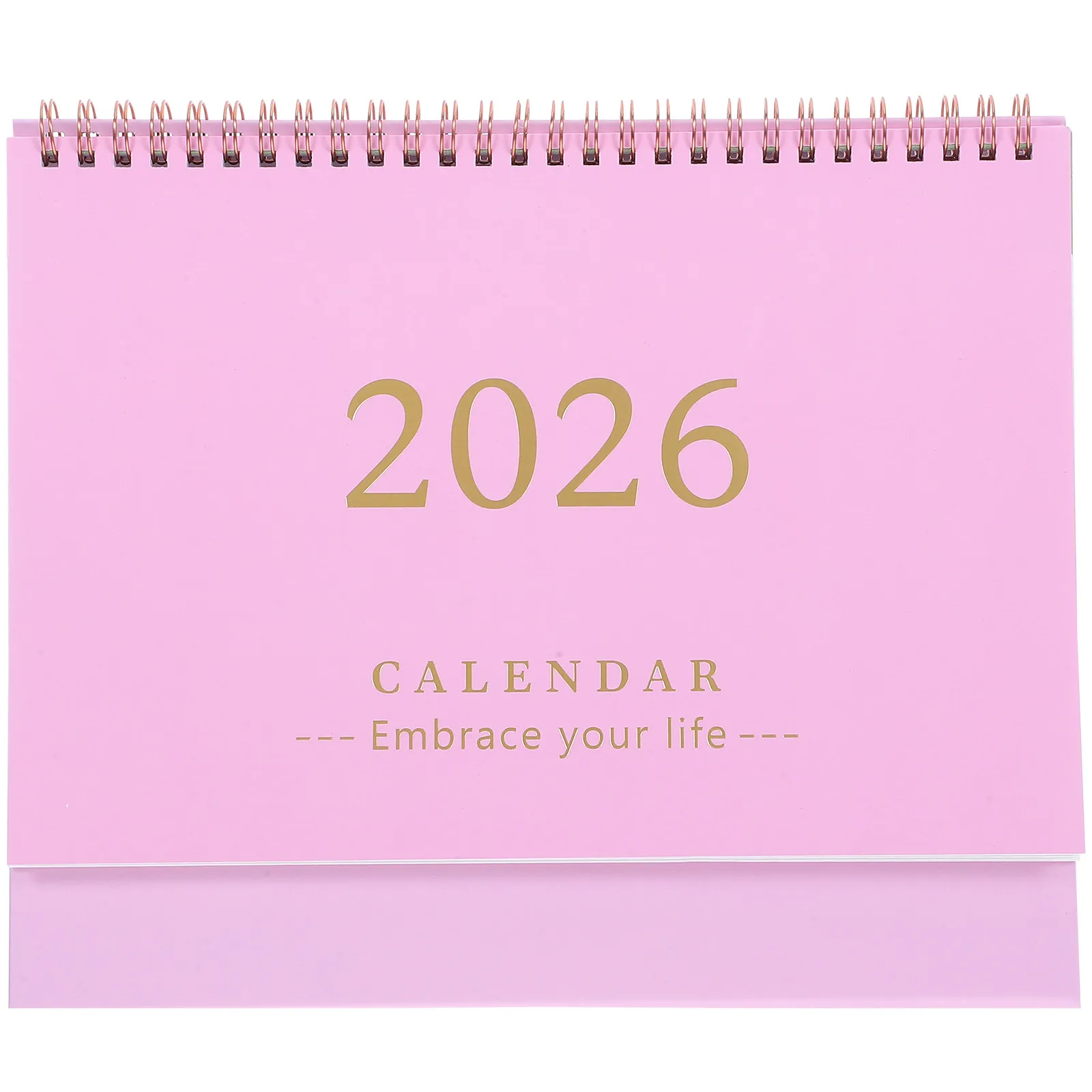 

2026 Desk Calendar Compact Minimalist Stand Up Planner Green Home Office Monthly Planning Organizer Monthly Planner Desktop