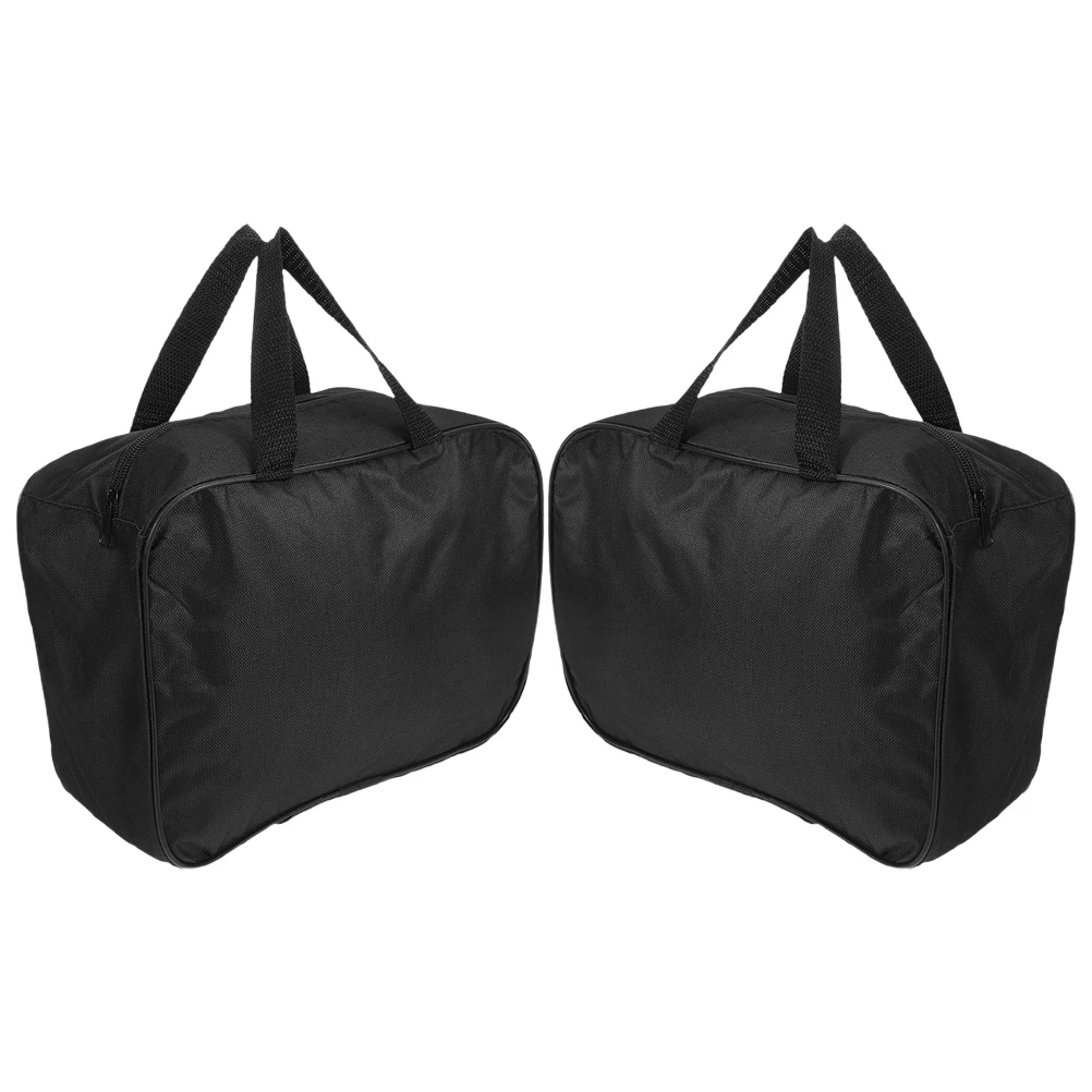 

2Pcs Car Vacuum Cleaner Storage Bag Multifunctional Portable Auto Vacuum Storage Case Organizer Black