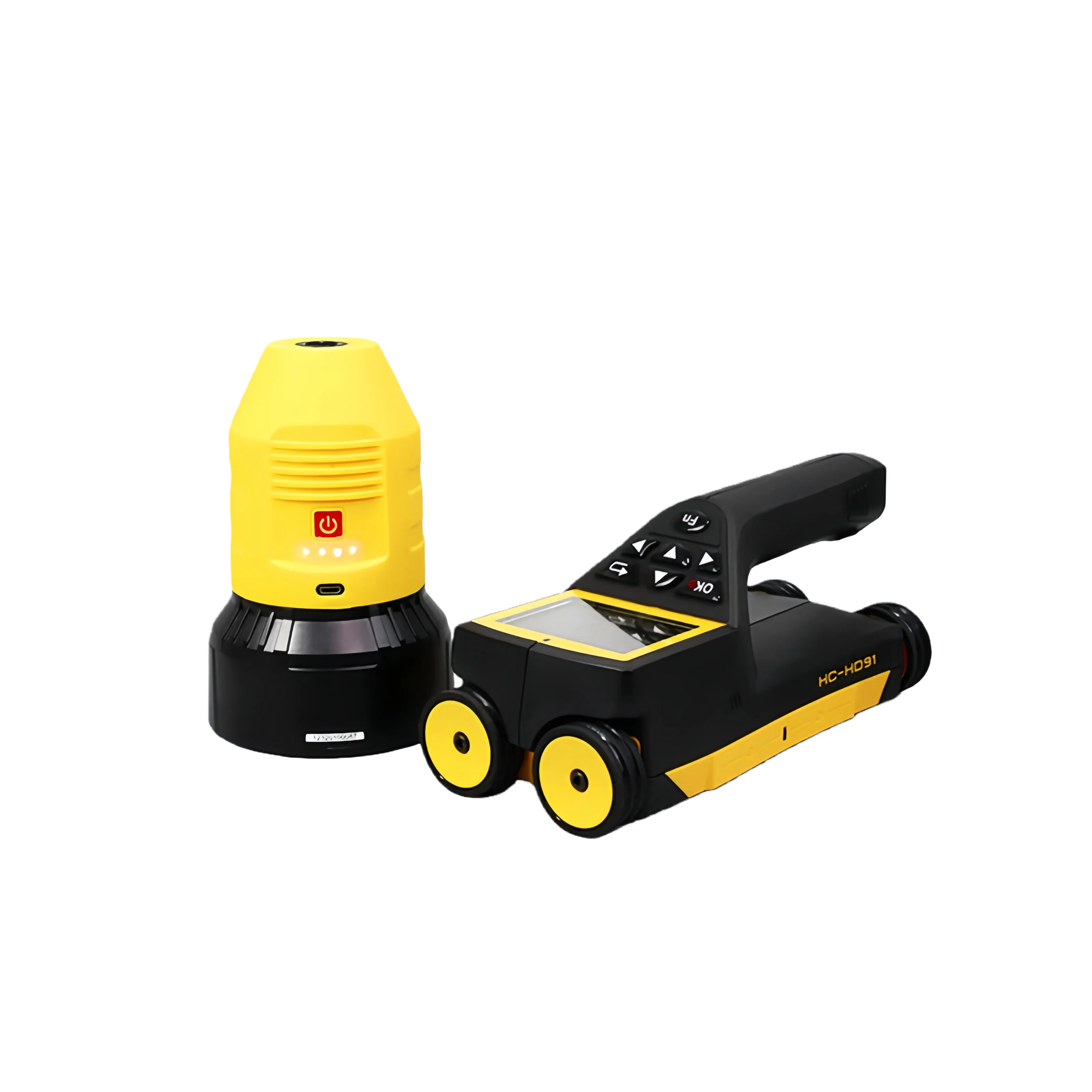 HC-HD91 Integrated Concrete Slab Thickness Tester, Non-destructive Floor Wall Thickness Detector for Construction